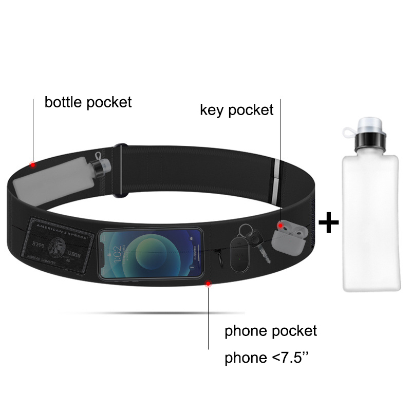 Running Belt Waist Bag with Wa - Running Gear Backpack 评论和价格