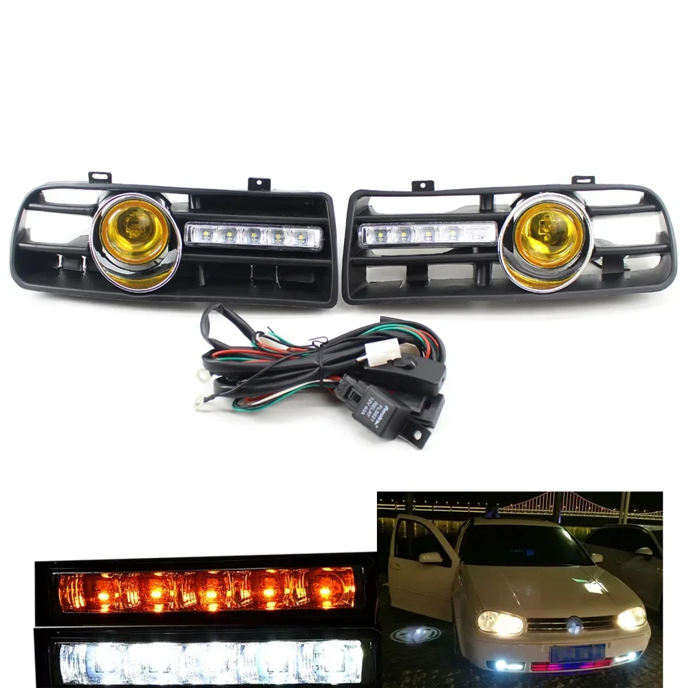 1 Pair Car Front Bumper Headli - Running Gear Accessories 评论和价格