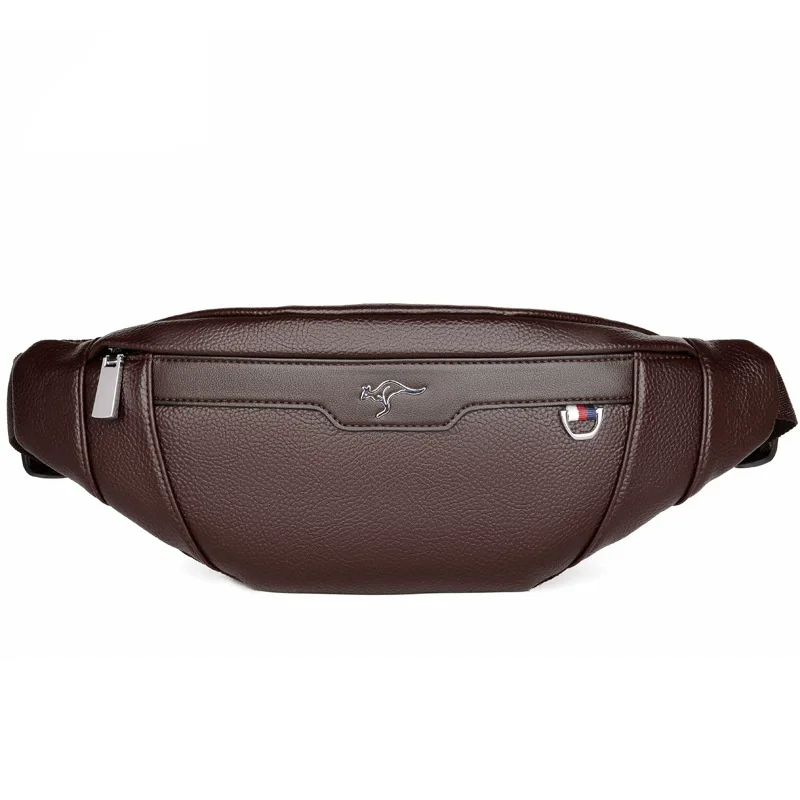 Business Leather Waist Bag Mul - Running Gear Bag 评论和价格