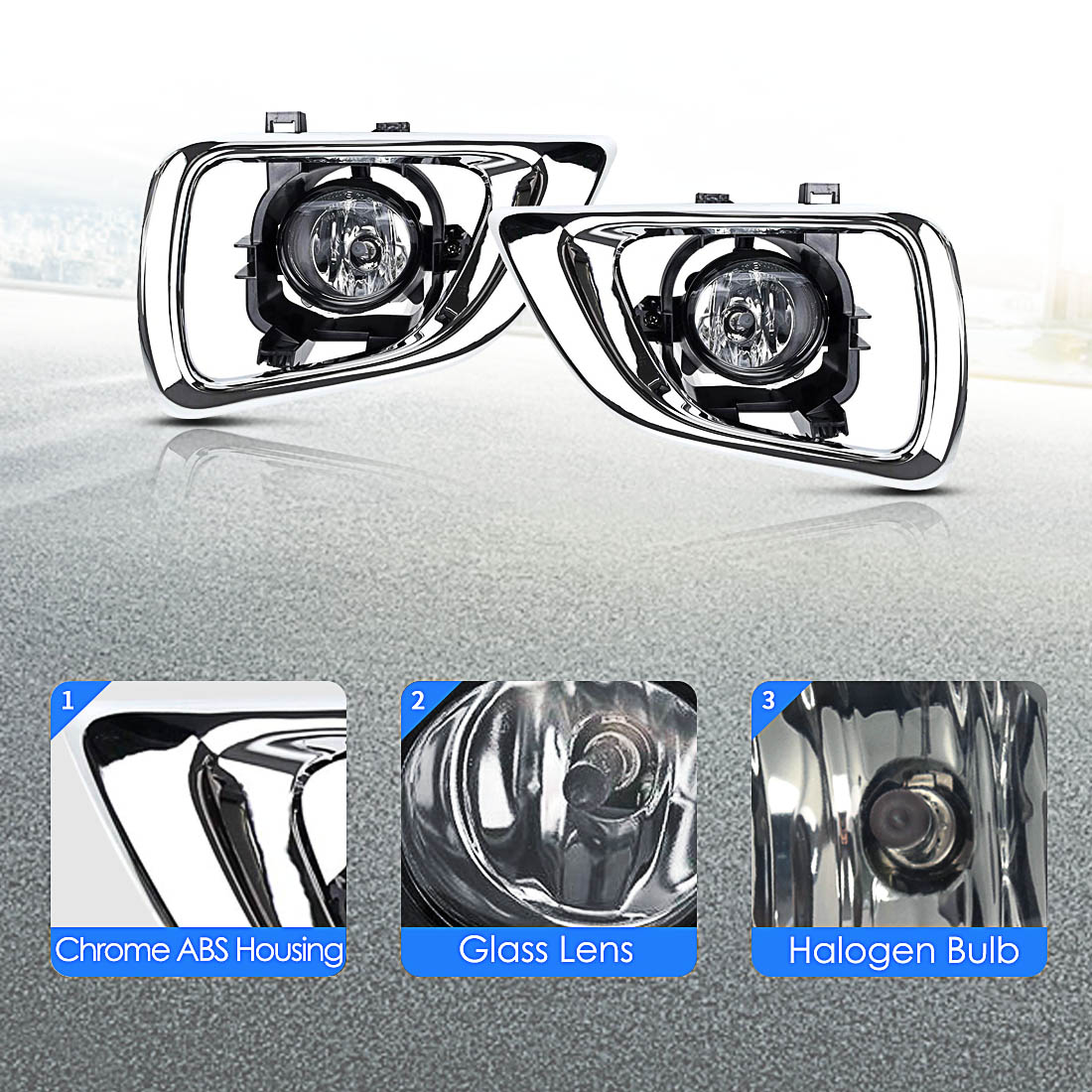 LED Fog Light For Nissan Navar - Running Gear Accessories 评论和价格