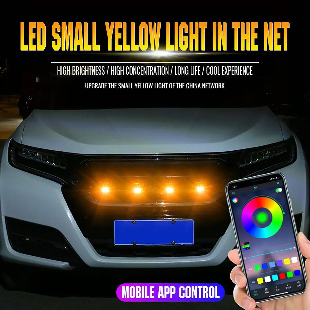 Led Car Front Grille Lighting  - Running Gear Accessories 评论和价格