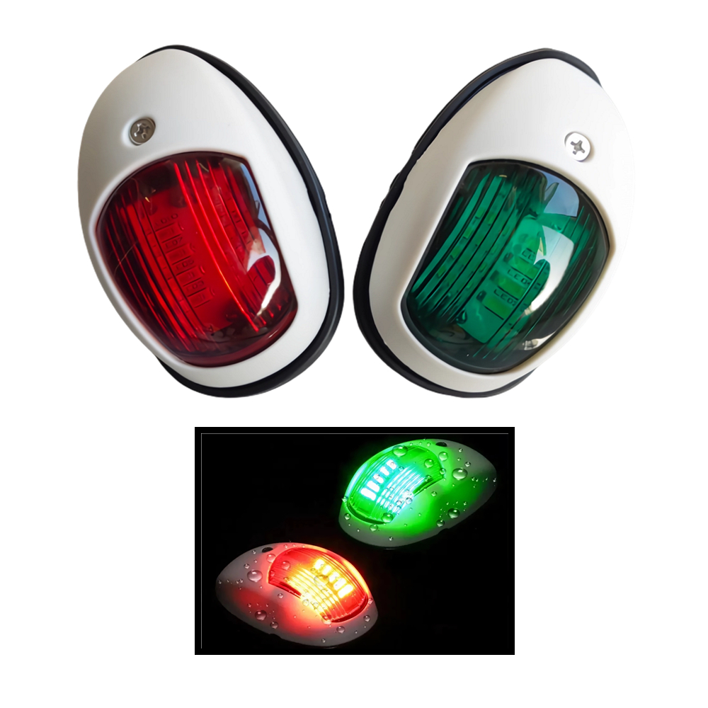1 Pair Red Green 12V Running L - Running Gear Boat 评论和价格