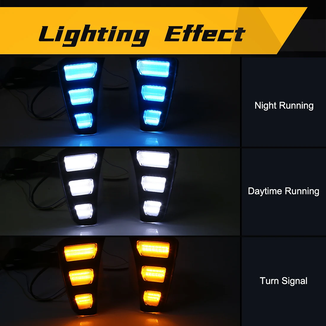 Car LED Daytime Running Light  - Running Gear Accessories 评论和价格