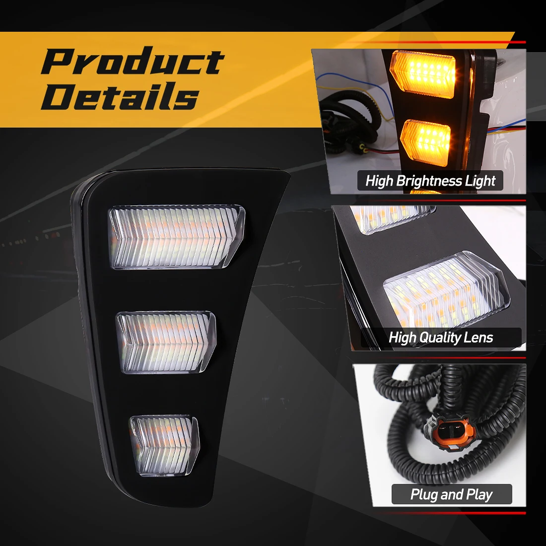 Car LED Daytime Running Light  - Running Gear Accessories 评论和价格