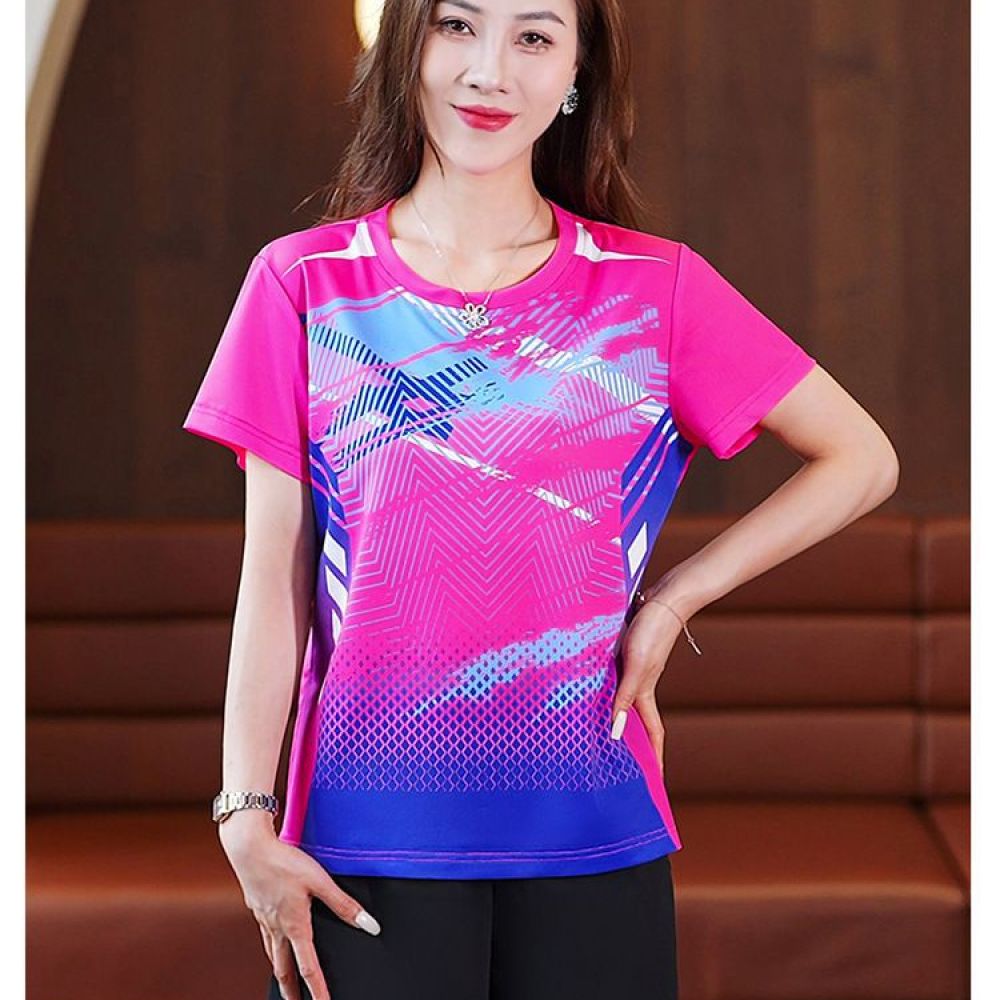 Summer Sports Top Womens Tee Q - Running Gear Plus Size 评论和价格