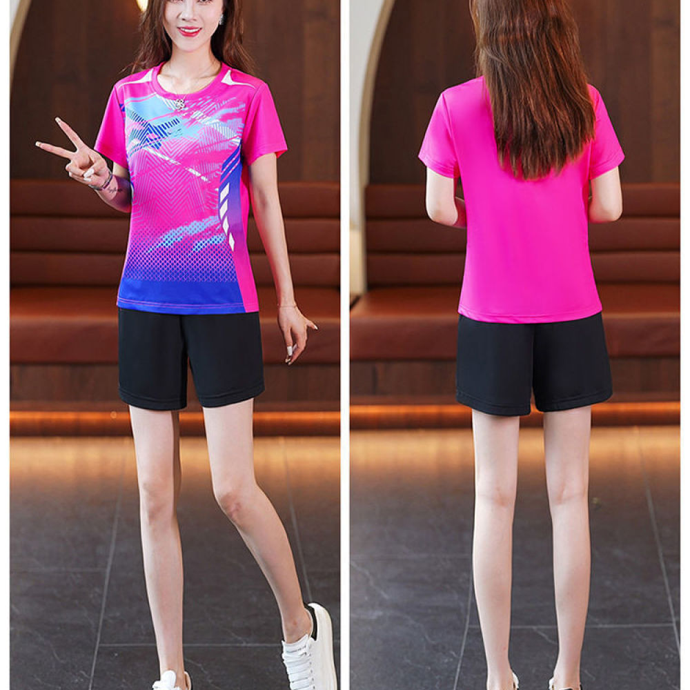 Summer Sports Top Womens Tee Q - Running Gear Plus Size 评论和价格